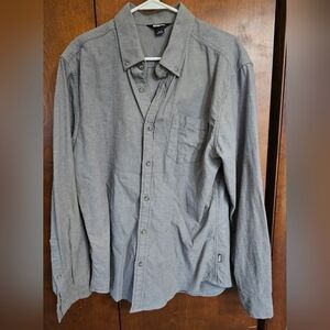 Eddie Bauer Long Sleeve Button Down Shirt sz L